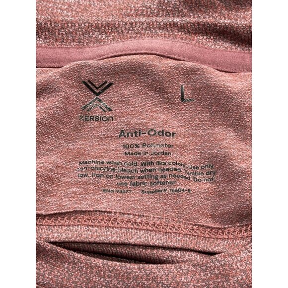 Xersion Womens Anti-Odor Long Sleeve Top With Drape Back - Large - Picture 4 of 9